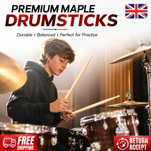 Maple drum sticks wooden - maple,