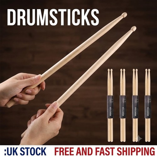 Wood drum sticks - sticks, 5a/7a