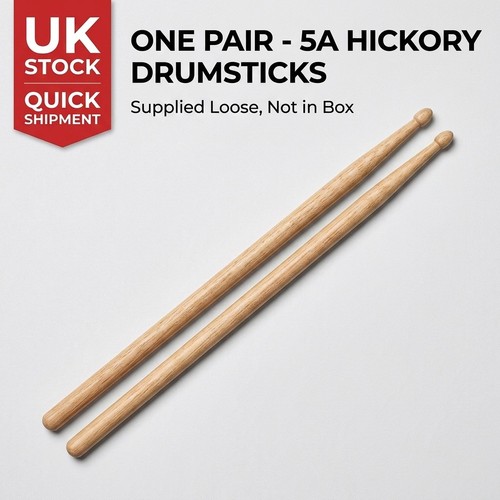 Hickory drum sticks wood - 5a,