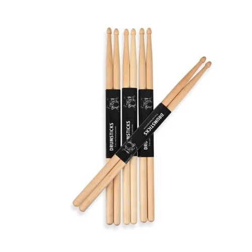 Wood drum sticks - sticks, 5a/7a