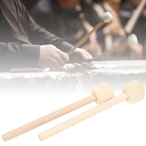 Wooden mallet drum sticks - wooden,