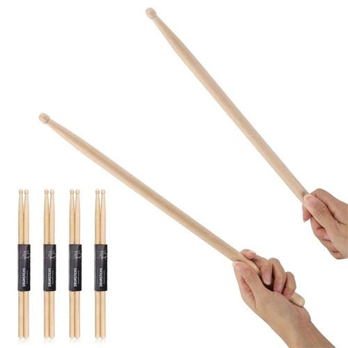 Wood drum sticks - 5a/7a,